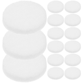 50 Pcs Diffuser Refill Pads: Car Air Freshener Oil Perfume Diffuser Refill Essential - Cotton Aromatherapy Replacement Pads for Car Oil Diffuser Necklace Vent Clips (White-220mm)