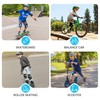 PAPAISON Kids/Youth Knee Pad, Elbow Pads & Wrist Guards for