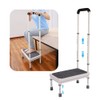 Step Stool with Handle for Elderly Adults, High Beds Steps