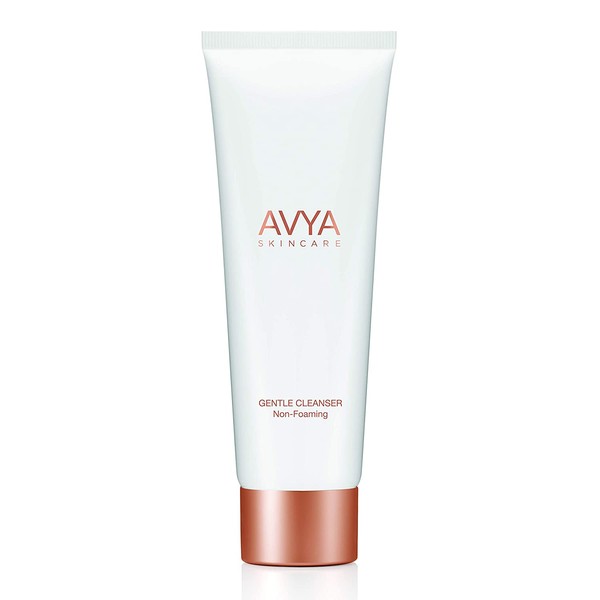 AVYA Skincare GENTLE CLEANSER | Non-Foaming Exfoliator, Helps Acne, Unclogs Pores & Balances Skin | All Skin Types | Contains Witch Hazel & Salicylic Acid | 4oz