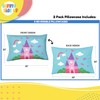 Sunny Side Up Magic Castle 2 Pack Reversible Pillowcases -