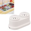 Fruit Vegetable Washing Machine PP Household Capsule Shape Food Purifier