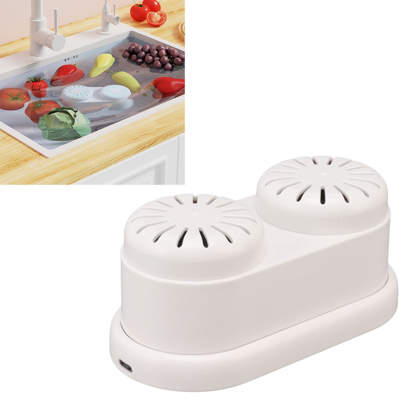 Fruit Vegetable Washing Machine PP Household Capsule Shape Food Purifier