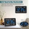 DreamSky Large Digital Clock with Date and Day of Week