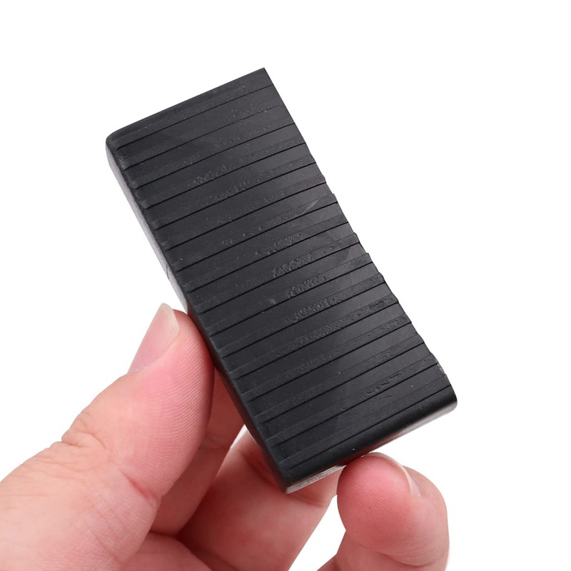 WANGCL 12 x Black Plastic Slatted Bed Frame Slatted Support