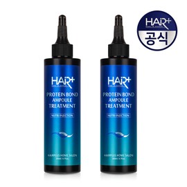 Hair Plus Protein Bond Ampoule Treatment 200ml x 2 / 헤어플러스 단백질 본드 앰플 트리트먼트 200ml 2개
