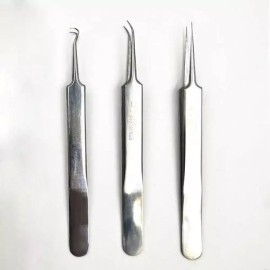 Altipia [알티피아]정말 왁신 족집게 핀셋 집게 인그로운 헤어 집게 속눈썹 제모 수염 Alti-Pia Really Waxing Tweezers for Eyebrow Shaping and Hair Removal [One set]