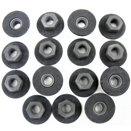 SFS For Nissan Nuts- M8-1.25 Thread- 13mm Hex- 24mm Spinning Washer- 15 nuts- #189