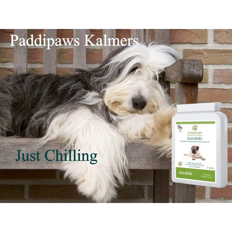 PADDIPAWS Dog Calming Tablets - A natural blend to help