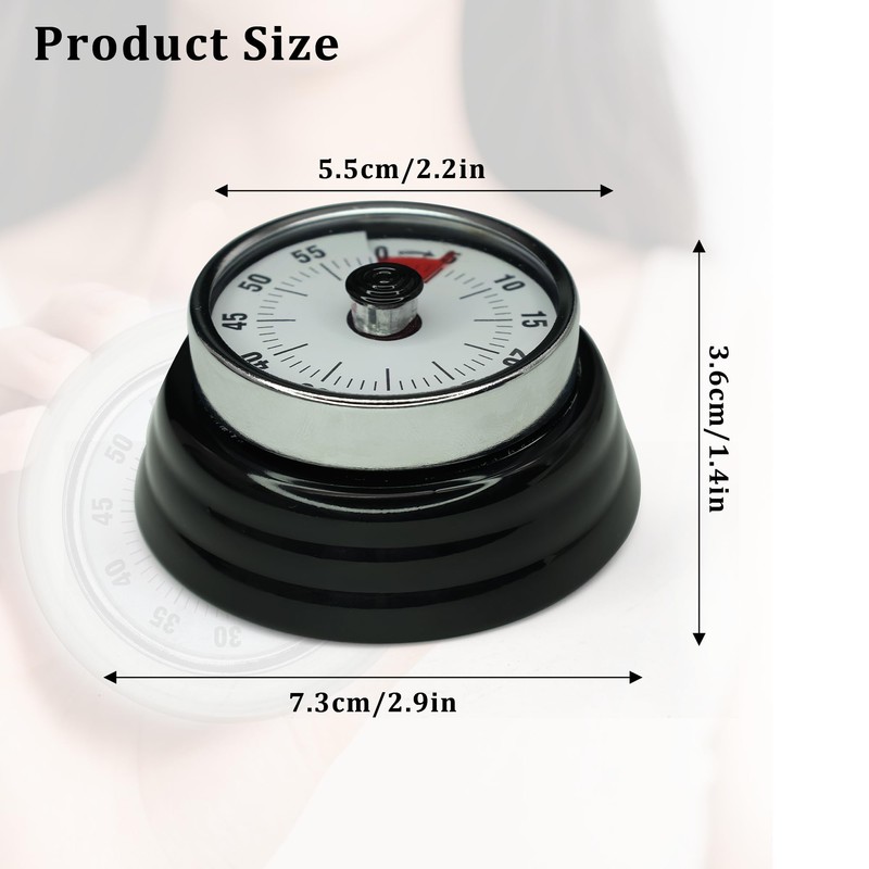 Kitchen Timer for Cooking,Chef Cooking Timer Clock with Loud Alarm,