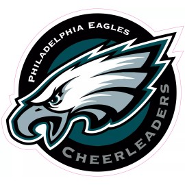 (NOT A PATCH) Philadelphia Eagles Football HTV Heat Transfer Vinyl Iron On - 3" Inches