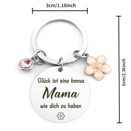 Ktiavo Mother's Day Gift Mum Keyring Gifts for Mum Birthday Gift for Mum Gifts for Mother's Day Best Mum Gift Best Mum Gift Mother in Law Gift Expectant Mum, Mama-glück