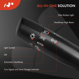 A-Premium Multifunction Switch Turn Signal Switch Compatible with Toyota Camry 2006-2011, Prius 2011-2015, Highlander 2008-2011, Avalon 2005-2008