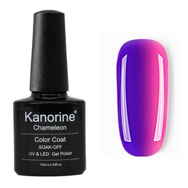 Kanorine Temperature Color Changing Gel Nail Polish 10mL UV LED Soak Off Gel kit