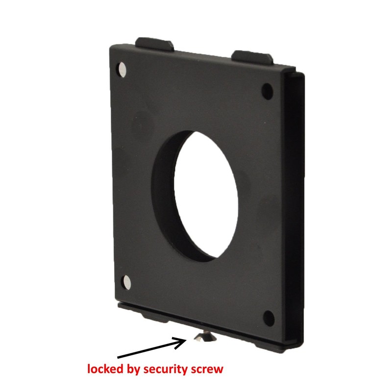 TABcare Compatible MS Surface Pro 3 Black Acrylic VESA Security