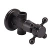 Angle Stop Valve Retro Copper Cross Handle Water Stop Valve