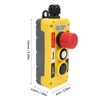 Electric Hoist Crane Push Button Switches PC Flame Retardant Emergency