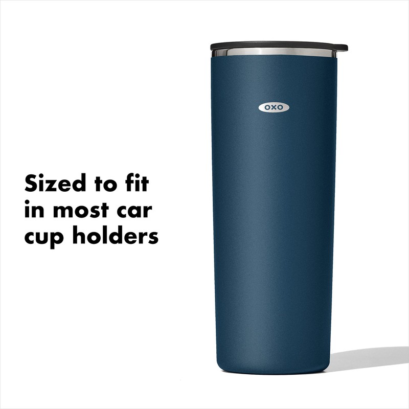 OXO Strive 24oz Insulated Tumbler with Sliding Lid - Dark