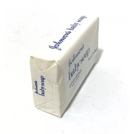 Johnson & Johnson Vintage Johnson & Johnson Baby Soap Purest Mildest 74g 2-5/8oz ENGLAND NOS Bar