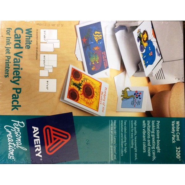 Avery Avery/American Greetings Variety Pack W/Crom 3Sz.Cards/Env