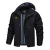 MAGCOMSEN Rain Jacket Men Lightweight Waterproof Windbreaker Winter Outdoor Jackets
