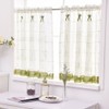 Yujiao Mao One Pastoral Art Window Curtain, Linen Yarn, Bistro