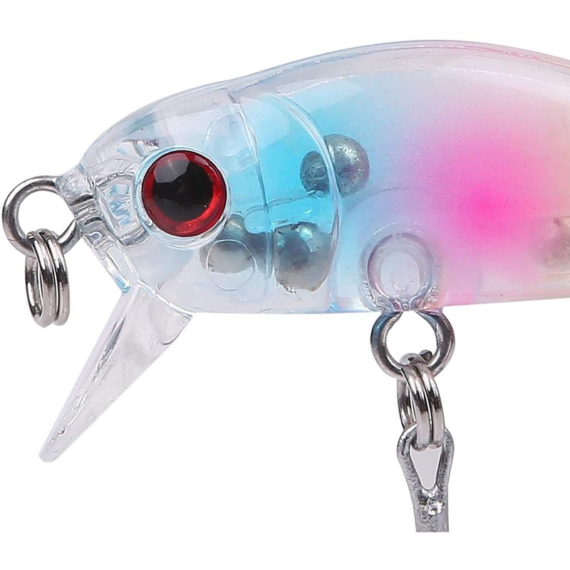 Micro Minnow Lures Sinking 2.5g 35mm Set of 5 Small