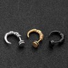Dragon Claw Earrings For Men Stainless Steel Cool Punk Edgy