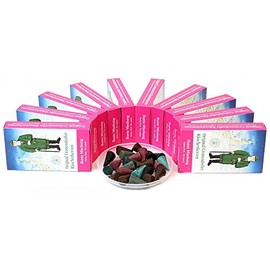 Original Crottendorfer Incense Cones – 10 x 24 Economy Pack – Colourful Mix Ore Mountains