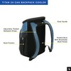 Titan Deep Freeze Backpack Cooler 24 Can Cooler Bag Insulation,