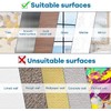 Stainless Steel Large Adhesive Hooks (8 pcs) - 22Ib/10KG Max,