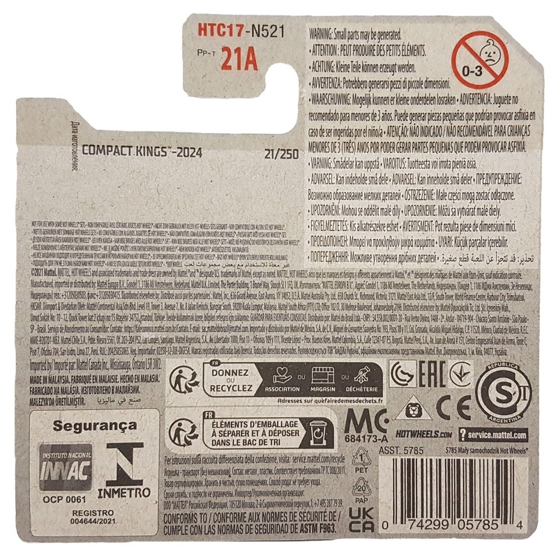 Hot Wheels - Mighty K - Compact Kings 1/5 -