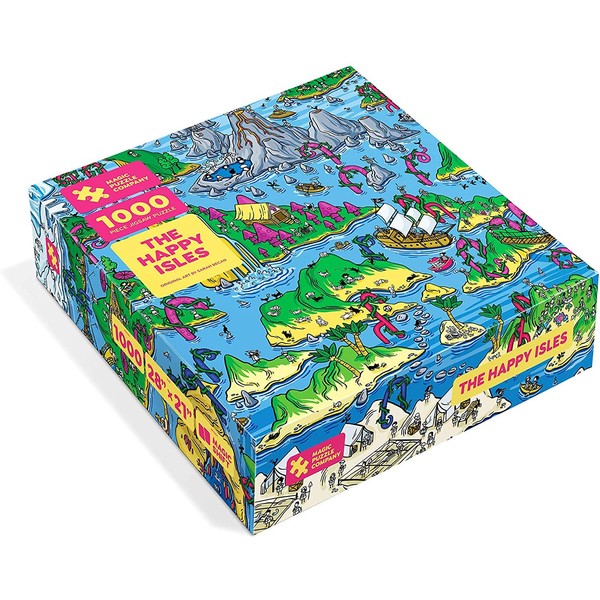 The Happy Isles • 1000-Piece Jigsaw Puzzle from The Magic Puzzle Company • Series One