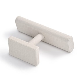 Oirlv Watch Stand Bracelet Stand Display Bangle Watch Holder Organizer PU Leather Watch Display Stand T-bar Showcase Jewellery Display Holder Home Chain Bracelet Bangle Organizer