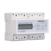 7 Digit LCD Electric Energy Meter 35mm DIN Rail Mounting