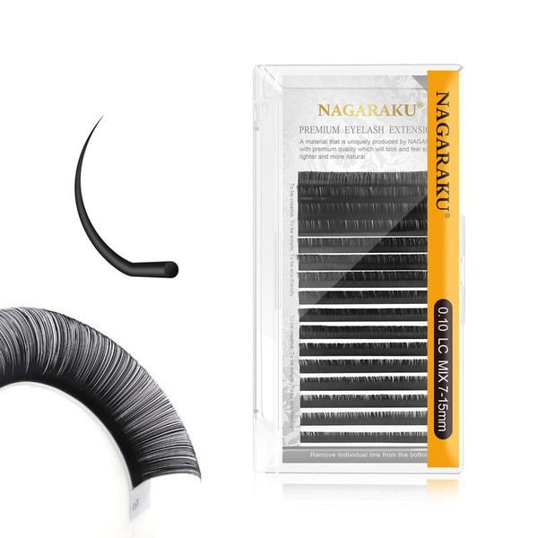 NAGARAKU Eyelash Extension Classic Individual 1:1 Eyelash Volume Individual Eyelashes