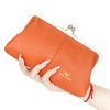 Royal Bagger RFID Kiss Lock Wallet, Solid Colour Multi-Card Slots