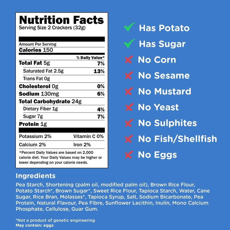 Kinnikinnick - S'moreables Graham Style Crackers - Gluten Free, Allergy