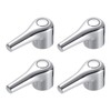 sourcing map Faucet Lever Handle,4Pcs 71 x 35mm Alloy Basin