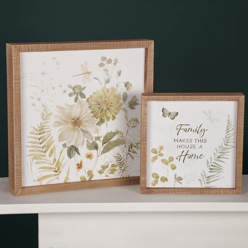 Primitives by Kathy Green Florals Home Décor Sign