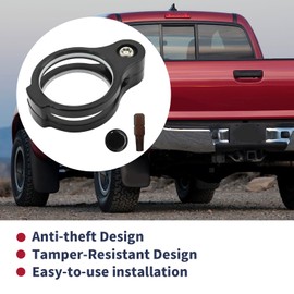 Saihisday Tailgate Anti-Theft Lock, Heavy Duty Tailgate Protection Locks, Replacement for Toyota Tacoma 2005-2015 (Black)