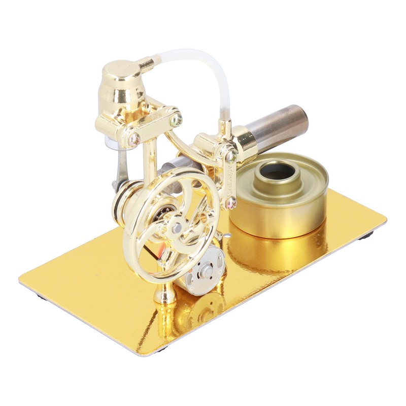 Mini Stirling Engine Model Miniature Steam Power Motor Educational Physical