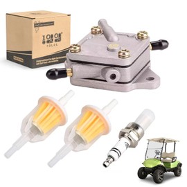 10L0L Golf Cart Fuel Pump Impulse Kit for Yamaha G16 G20 G22 with Filters & Spark Plug 4 Cycle 1996-2007, Engine Pump Set OEM JN6F441000, S FP-003 5910