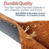 PortableAnd Genuine Leather Carry Strap for Motorcycle & Picnic Bedroll