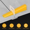 OGORI Tile Leveling Wedges,100 PCs Reusable Tile Level Wedges Only(100