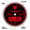 FOXBC 7-1/4 inch Circular Saw Blade Metal and Stainless Steel