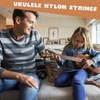 WHYCNJL Nylon Ukulele Strings, 2 Sets of 4 String Set,