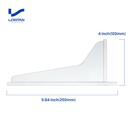 LONTAN 1001 Drawer Slide Jig-Acrylic Drawer Slide Jig for Drawer Installation Drawer Fix Jig Drawer Slides Mounting Tools for Cabinet Drawers Pack of 2