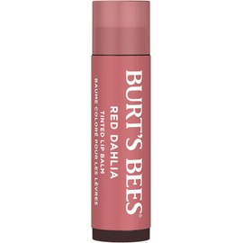 Bálsamo labial tintado natural Burt's Bees, rojo (Red dahlia), 2 unidades