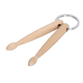 Wooden Drumstick Keyring Drum Stick Keyring Bag Hanging Drummer Decoration